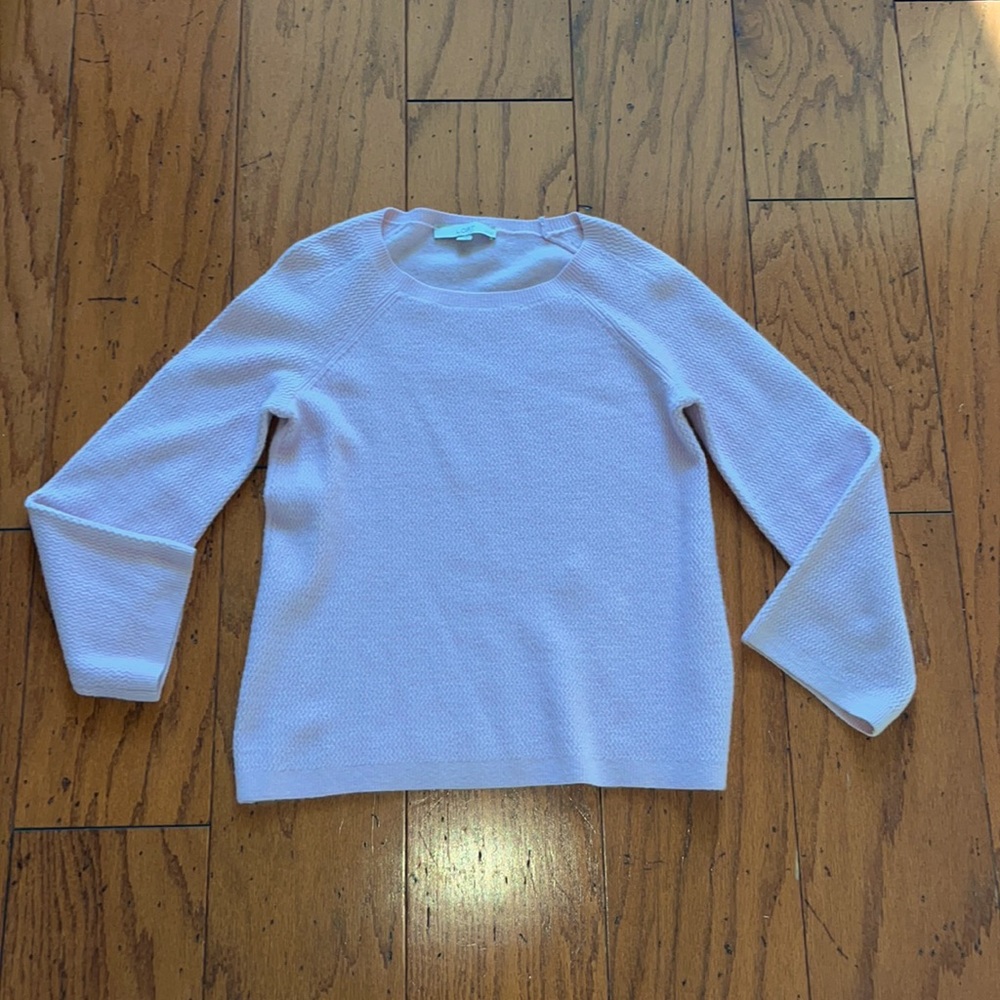Pale pink, pretty, SP Loft sweater- never worn!